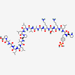 molecular formula C92H157N20O24P B12369183 STAT3 inhibitor peptide 