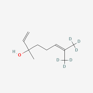 molecular formula C10H18O B12369189 Linalool-d6 