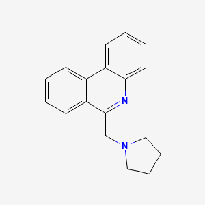 molecular formula C18H18N2 B12369216 SARS-CoV-2-IN-82 