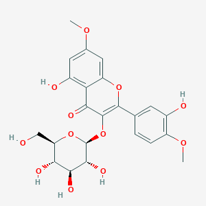 molecular formula C23H24O12 B12369234 Ombuin 3-glucoside 