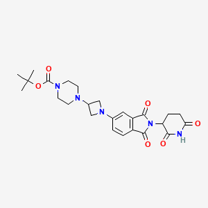 molecular formula C25H31N5O6 B12369285 E3 ligase Ligand-Linker Conjugate 39 