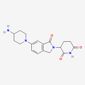 molecular formula C18H22N4O3 B12369333 E3 Ligase Ligand-linker Conjugate 88 