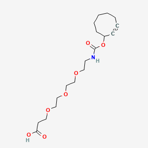 molecular formula C18H29NO7 B12369360 Sco-peg3-cooh 