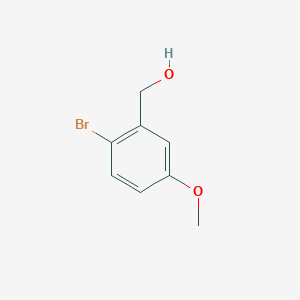 B123694 (2-Bromo-5-methoxyphenyl)methanol CAS No. 150192-39-5