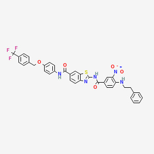 molecular formula C37H28F3N5O5S B12369444 Bcl-2-IN-15 