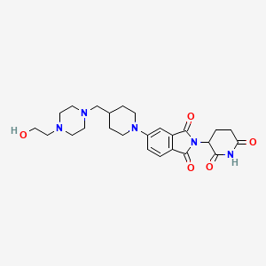 molecular formula C25H33N5O5 B12369447 E3 ligase Ligand-Linker Conjugate 43 