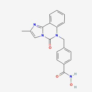 molecular formula C19H16N4O3 B12369452 Hdac6-IN-32 