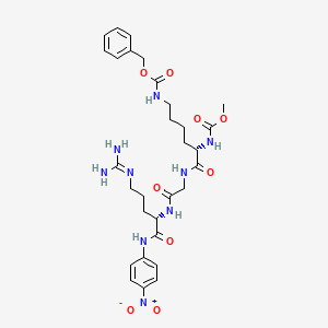 Me-CO-Lys(Cbo)-Gly-Arg-pNA