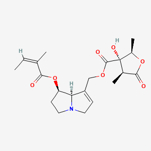 molecular formula C20H27NO7 B1236957 Latifoline CAS No. 6029-86-3