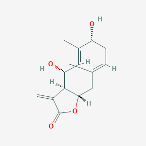 molecular formula C15H20O4 B1236958 Chamissonin CAS No. 24112-94-5