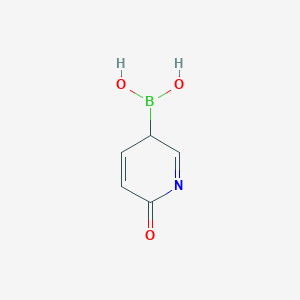 molecular formula C5H6BNO3 B12369601 (6-oxo-3H-pyridin-3-yl)boronic acid 