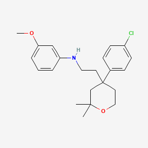 molecular formula C22H28ClNO2 B12369627 Icmt-IN-22 