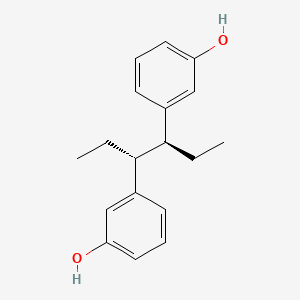 molecular formula C18H22O2 B1236963 Metahexestrol CAS No. 71953-72-5