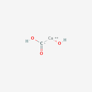 molecular formula CH2CaO3 B12369769 Calcium;hydroxymethanone;hydroxide 