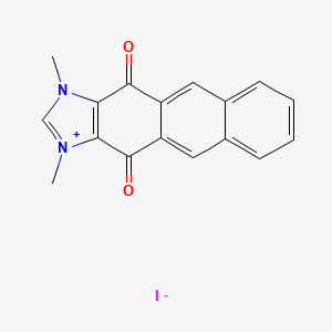 molecular formula C17H13IN2O2 B12369829 Aqim-I 