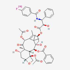molecular formula C47H50FNO14 B1236985 4-[18F]Fluoropaclitaxel 