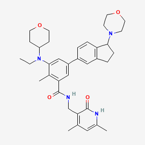 molecular formula C36H46N4O4 B12369862 Ezh2-IN-17 