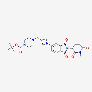 molecular formula C26H33N5O6 B12369928 E3 ligase Ligand-Linker Conjugate 34 