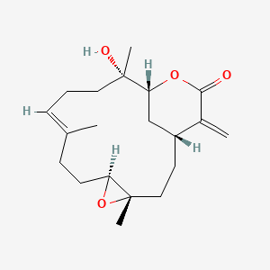 molecular formula C20H30O4 B1236997 Flexibilide 