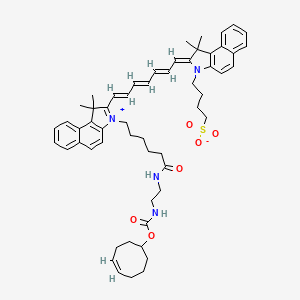 molecular formula C56H68N4O6S B12369987 Icg-tco 