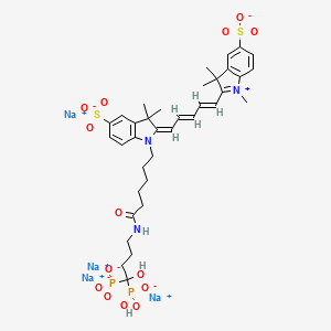 molecular formula C36H45N3Na4O14P2S2 B12370002 Cy5-ALN 