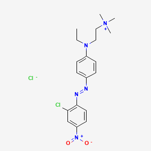 [2-[[4-[(2-Chloro-4-nitrophenyl)azo]phenyl]ethylamino]ethyl]trimethylammonium chloride