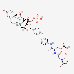 Glucocorticoid receptor agonist-1 phosphate Gly-Glu-Mal