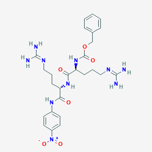 molecular formula C26H36N10O6 B12370041 Z-Arg-Arg-pNA 