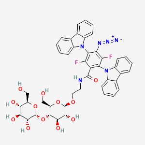 molecular formula C45H42F2N6O12 B12370045 Mal-Cz 