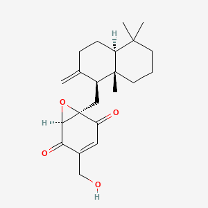 molecular formula C22H30O4 B12370046 4'-oxomacrophorin A 