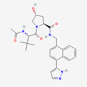 molecular formula C27H33N5O4 B12370099 CDO1 degrader-1 