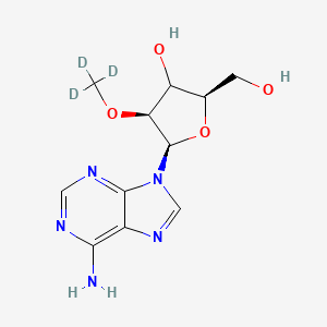 molecular formula C11H15N5O4 B12370107 2'-O-Methyladenosine-d3 