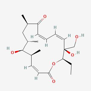 molecular formula C21H32O6 B1237011 Mycinolide V CAS No. 77717-05-6