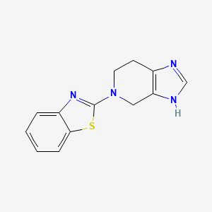 molecular formula C13H12N4S B12370112 Bch-hsp-C01 