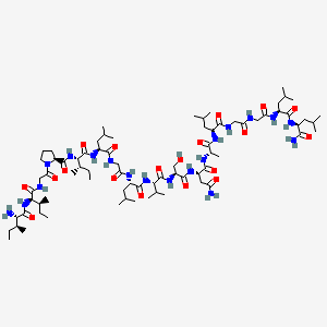 molecular formula C76H135N19O19 B12370132 Bombinin H7 