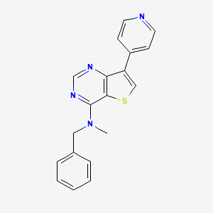 molecular formula C19H16N4S B12370144 h-NTPDase-IN-2 