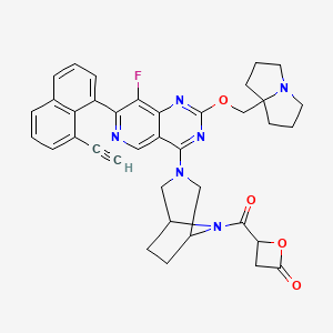 molecular formula C37H35FN6O4 B12370193 (RS)-G12Di-1 