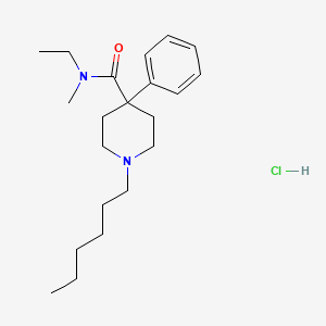 molecular formula C21H35ClN2O B12370196 V3Tsq43P49 CAS No. 136483-84-6