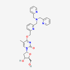 molecular formula C29H32N6O5 B12370204 TPA-dT 