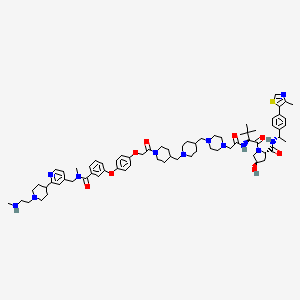 molecular formula C71H98N12O8S B12370257 CARM1 degrader-1 