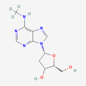 N-6-Methyl-2-deoxyadenosine-d3