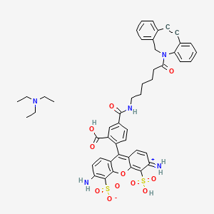 molecular formula C48H49N5O11S2 B12370284 AF488 Dbco 