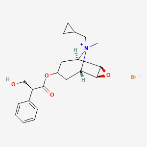 molecular formula C21H28BrNO4 B1237031 Alginor 