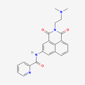 molecular formula C22H20N4O3 B12370325 Fto-IN-10 