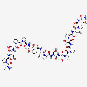 molecular formula C81H128N20O28 B12370367 Vpstpptpspstpptpsps 