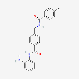 molecular formula C22H21N3O2 B12370370 Hdac-IN-72 