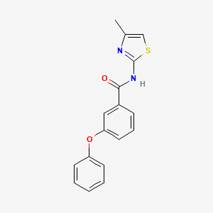 N-(4-Methyl-1,3-thiazol-2-yl)-3-phenoxybenzamide