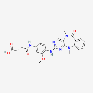 molecular formula C24H24N6O5 B12370388 Dclk1-IN-4 