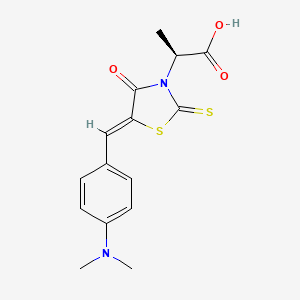 molecular formula C15H16N2O3S2 B12370408 InhA-IN-5 