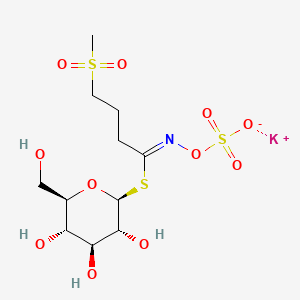 potassium;[(Z)-[4-methylsulfonyl-1-[(2S,3R,4S,5S,6R)-3,4,5-trihydroxy-6-(hydroxymethyl)oxan-2-yl]sulfanylbutylidene]amino] sulfate